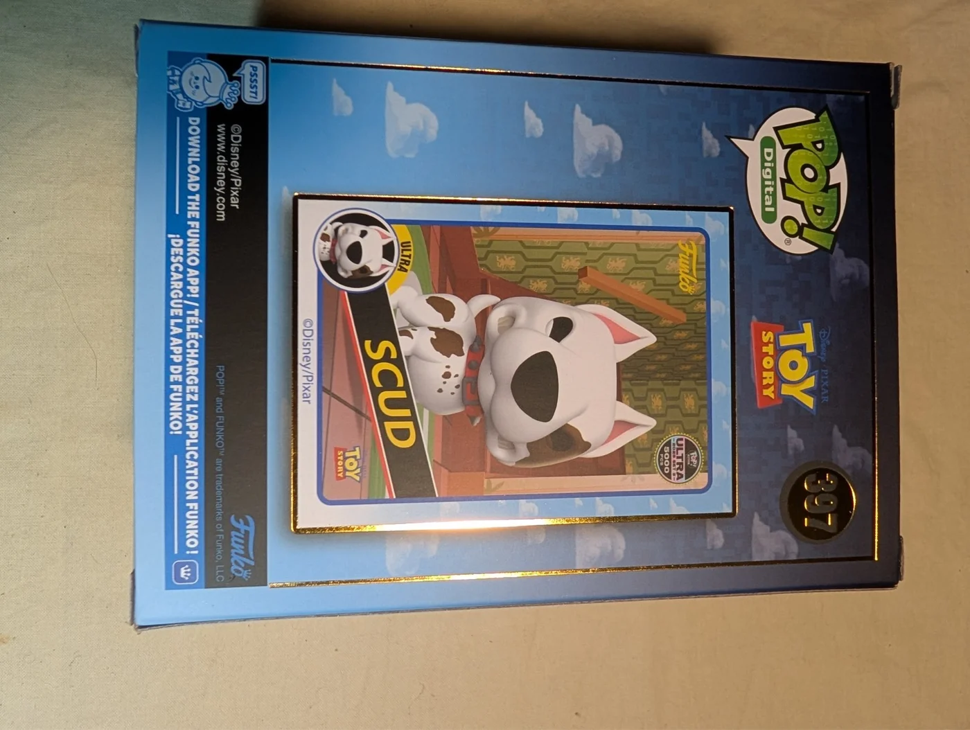 Toy Story Digital Funko Pop! #397 Scud LE 4835 pcs rare pixar piece