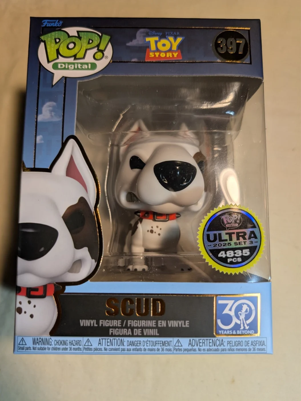 Toy Story Digital Funko Pop! #397 Scud LE 4835 pcs rare pixar piece