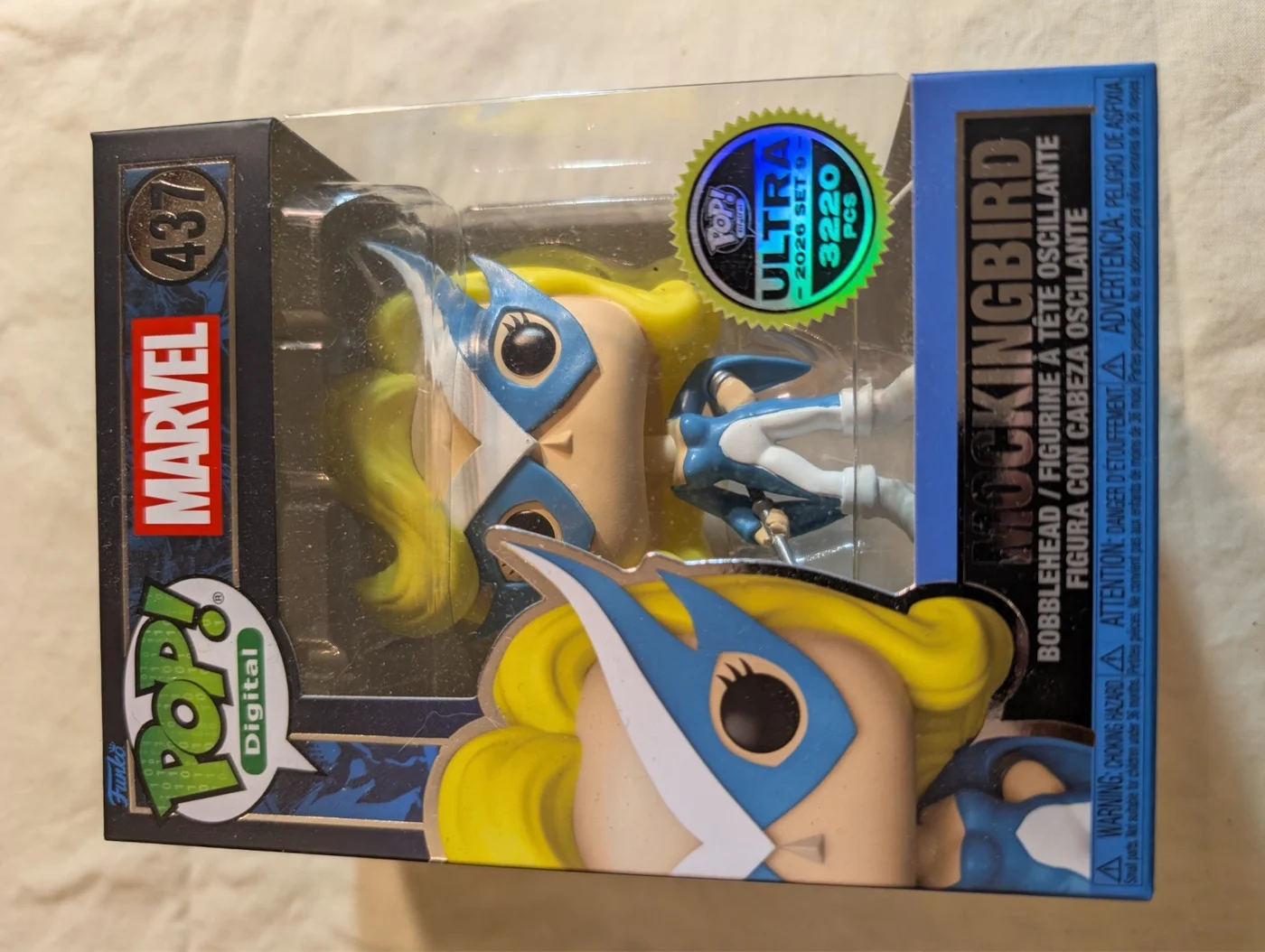 Funko Pop MARVEL 437 MOCKINGBIRD LE 3220 Pcs WEST COAST AVENGERS  great cnd