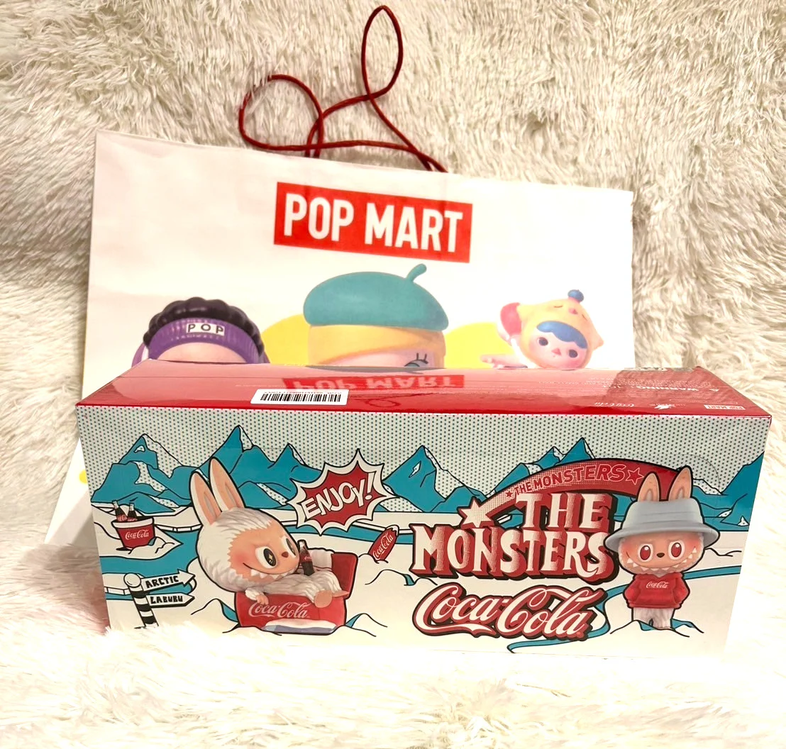 POP MART THE MONSTERS LABUBU Coca-Cola Series Assorted Box Figure Set 10 pieces
