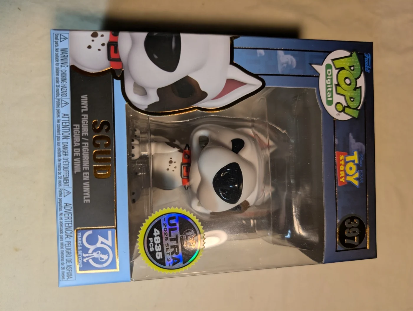 Toy Story Digital Funko Pop! #397 Scud LE 4835 pcs rare pixar piece