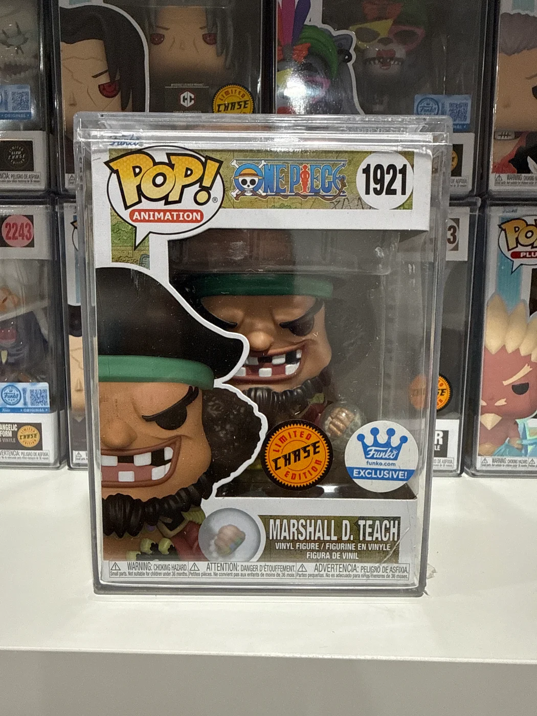 Funko Pop! Marshall D. Teach #1921 - One Piece - Funko Shop Exclusive NEW