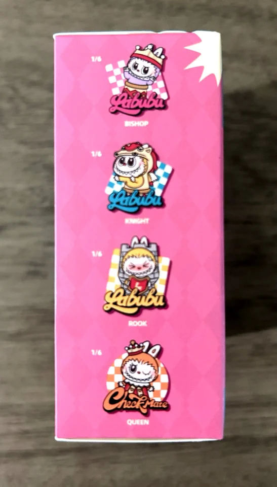 Pop Mart Labubu The Monsters Lets Checkmate Fridge Magnet Blind Box Sealed NEW