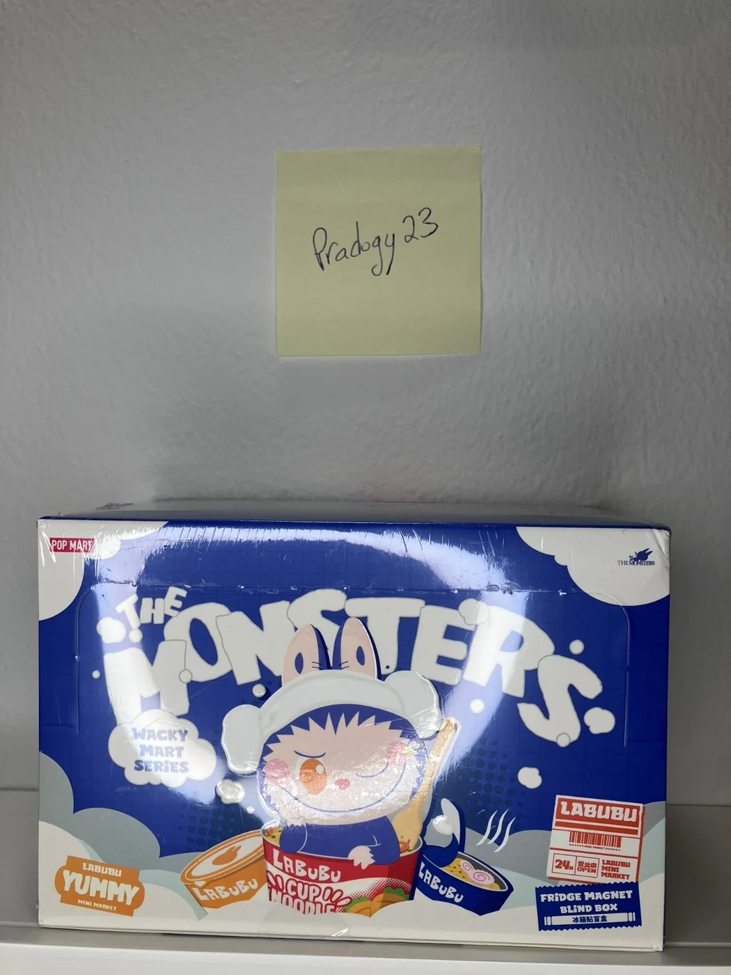 THE MONSTERS Wacky Mart Series-Fridge Magnet Blind Box Pop Mart Whole Set Sealed