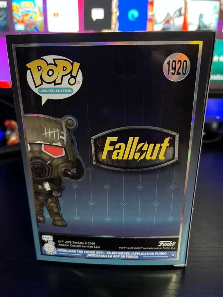 Fallout Pop! Fallout NCR Power Armor 1920 LE 9500 IN HAND w/ Protector FAST SHIP