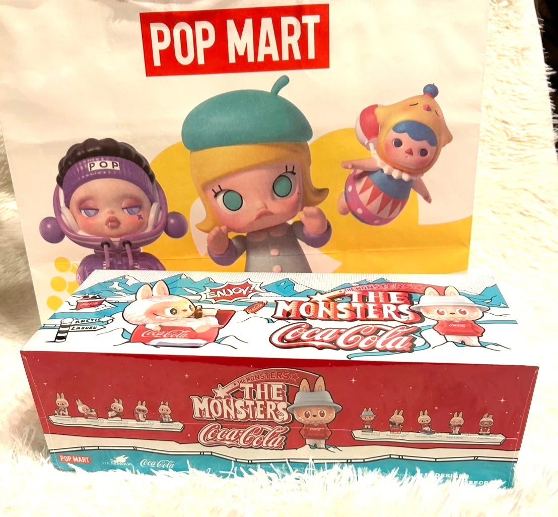 POP MART THE MONSTERS LABUBU Coca-Cola Series Assorted Box Figure Set 10 pieces