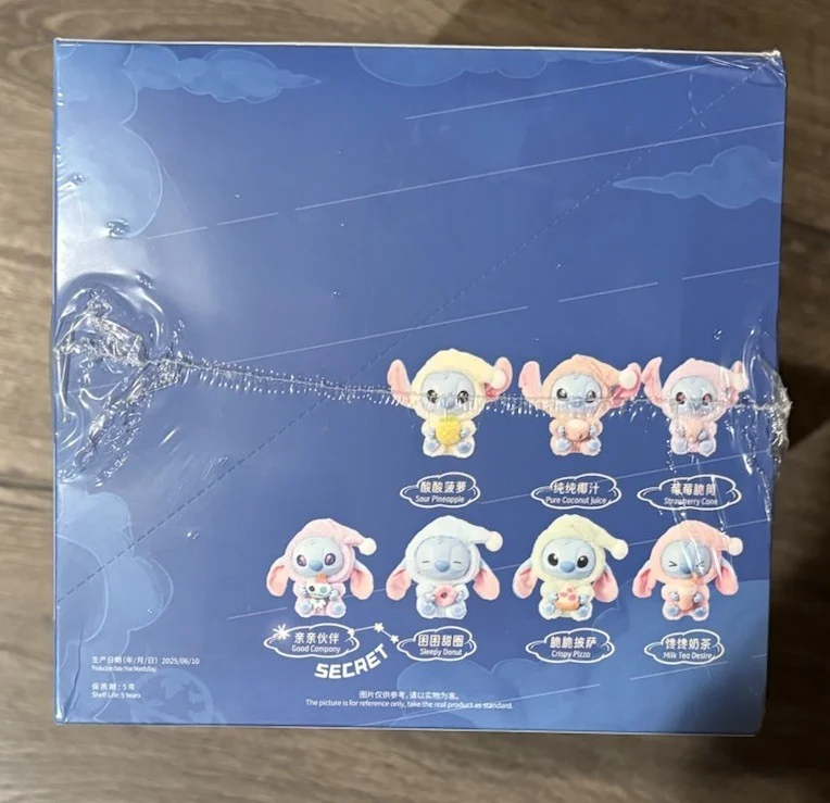 AUTHENTIC Miniso Disney Stitch Eat Something Before Sleep Series (SEALED CASE)