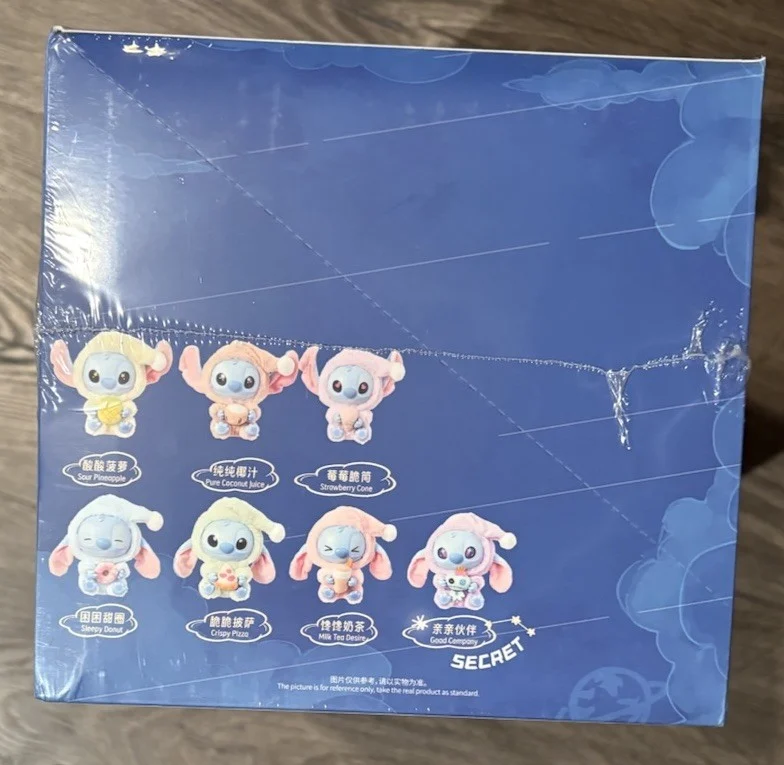 AUTHENTIC Miniso Disney Stitch Eat Something Before Sleep Series (SEALED CASE)
