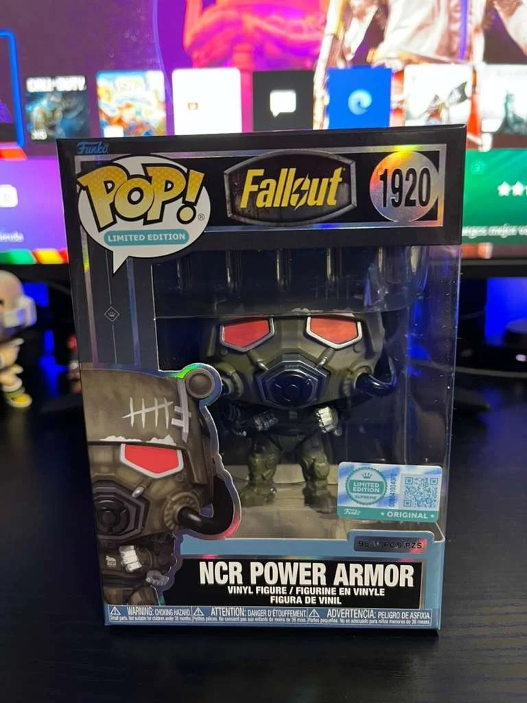 Fallout Pop! Fallout NCR Power Armor 1920 LE 9500 IN HAND w/ Protector FAST SHIP