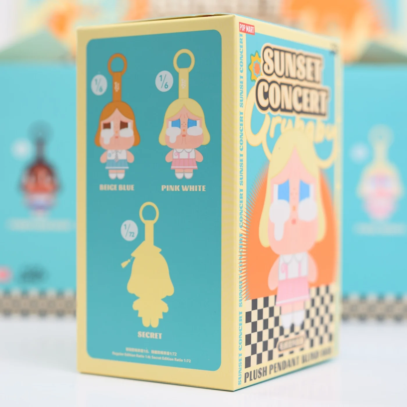 Pop Mart CRYBABY Sunset Concert Series - Plush Pendant Blind Box - US Shipping